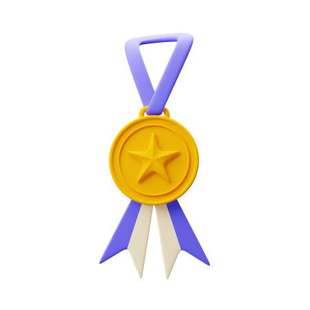 Medal  3D Icon