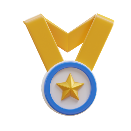 Medal  3D Icon