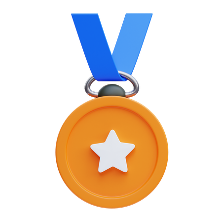 Medal  3D Icon