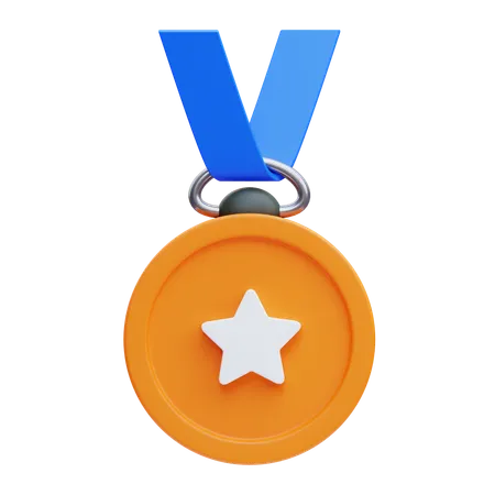 Medal  3D Icon