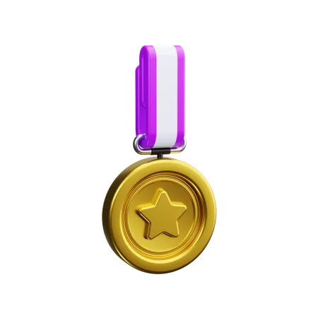 Medal  3D Icon