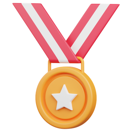 Medal  3D Icon