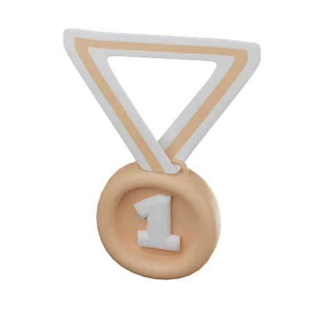 Medal  3D Icon