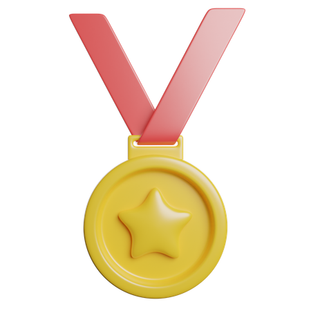 Medal  3D Icon