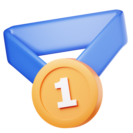 Medal  3D Icon