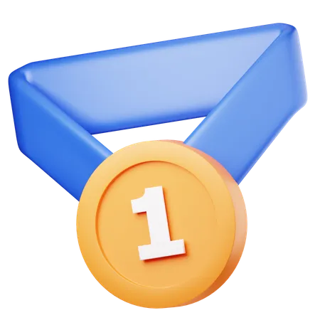 Medal  3D Icon