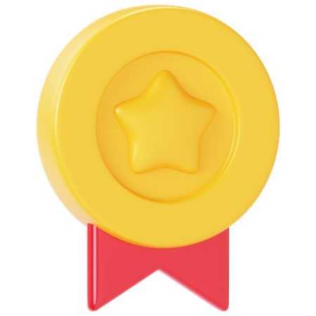 Medal  3D Icon