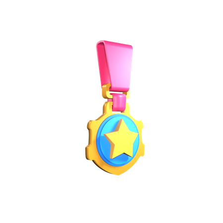 Medal  3D Icon