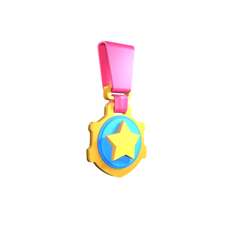 Medal  3D Icon