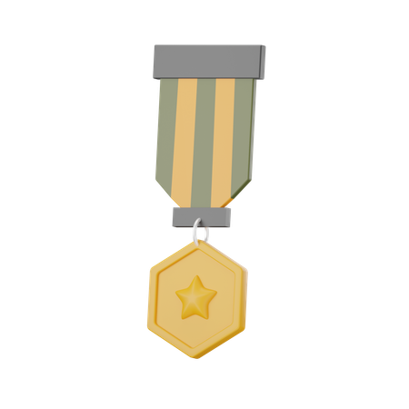 Medal  3D Icon