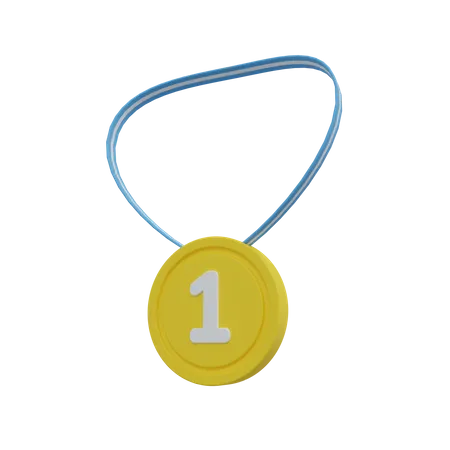 Medal  3D Icon