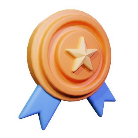 Medal  3D Icon