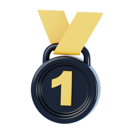 Medal  3D Icon