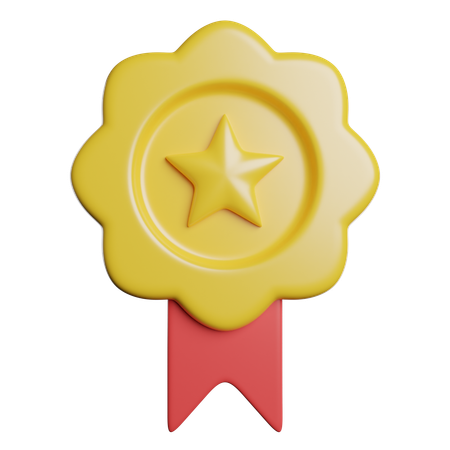 Medal  3D Icon