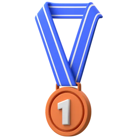 Medal  3D Icon