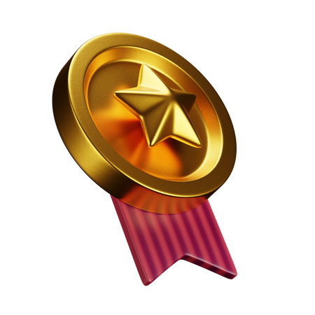 Medal  3D Icon