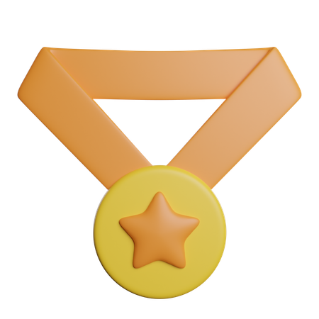 Medal  3D Icon