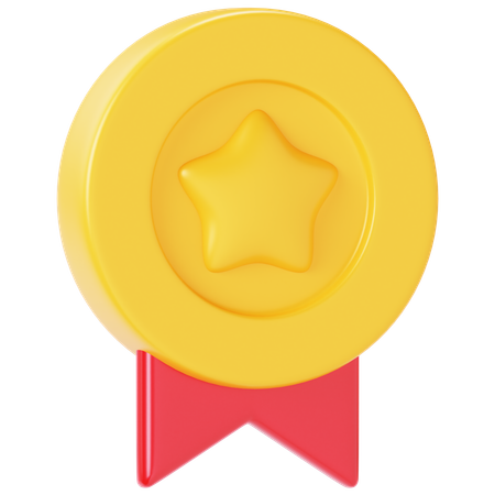 Medal  3D Icon