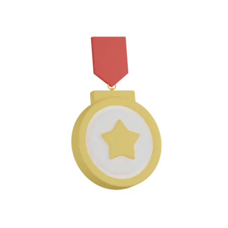 Medal  3D Icon