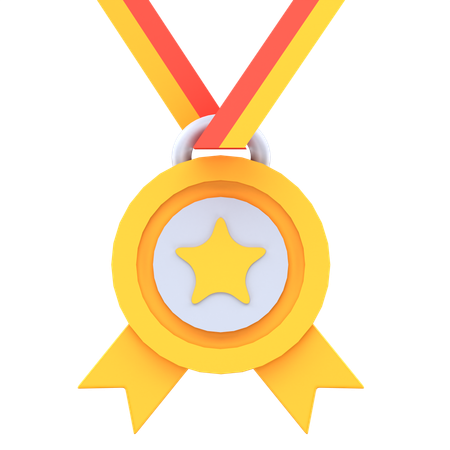 Medal  3D Icon