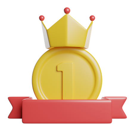 Medal  3D Icon