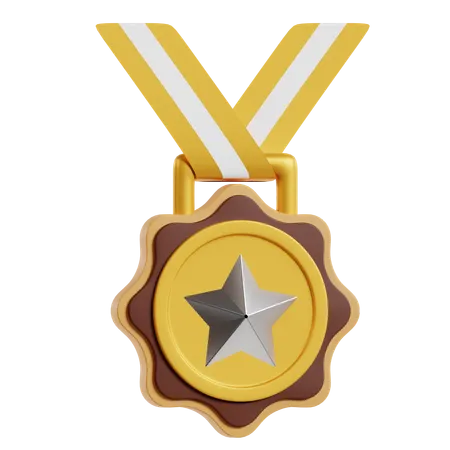 Medal  3D Icon