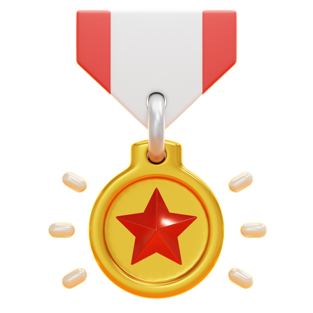 MEDAL  3D Icon