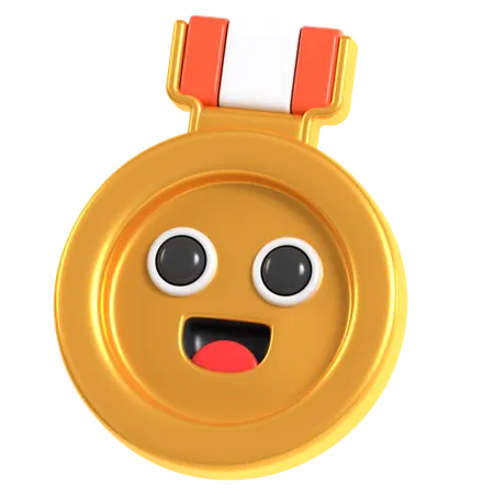 Medal  3D Icon