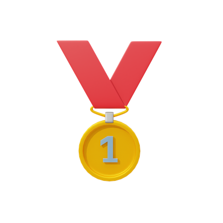 Medal  3D Icon