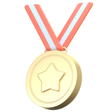 Medal  3D Icon