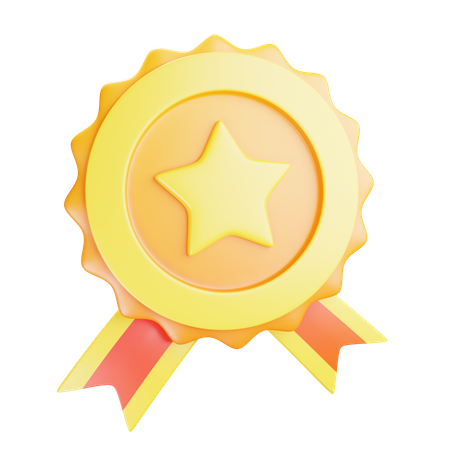 Medal  3D Icon