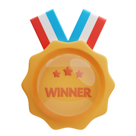 Medal  3D Icon