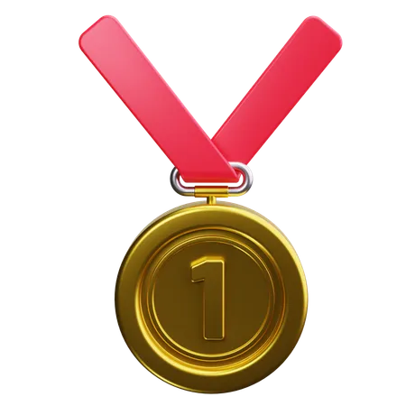 Medal  3D Icon