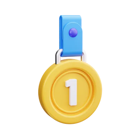 Medal  3D Icon