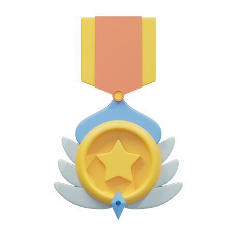 Medal  3D Icon