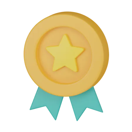 Medal  3D Icon