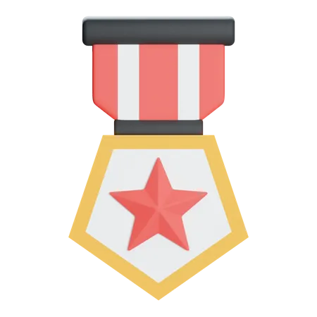 Medal  3D Icon