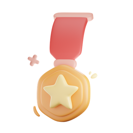 Medal  3D Icon