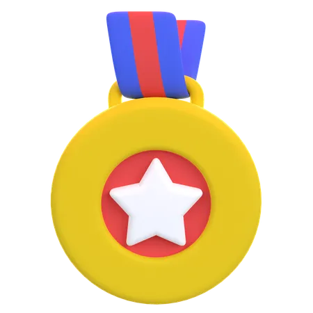 Medal  3D Icon