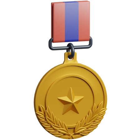 Medal  3D Icon