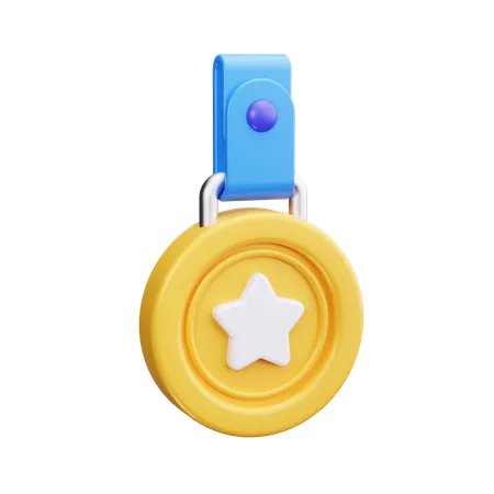 Medal  3D Icon