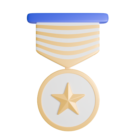 Medal  3D Icon