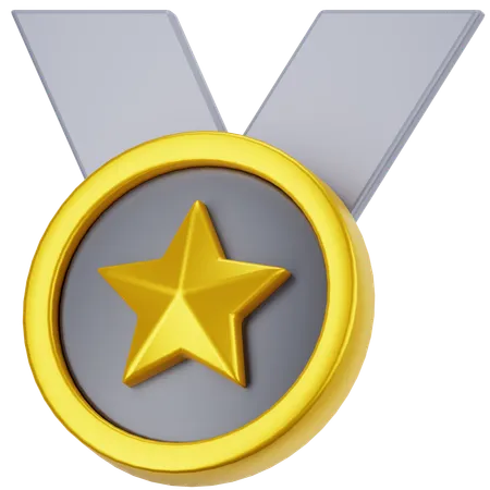 Medal  3D Icon