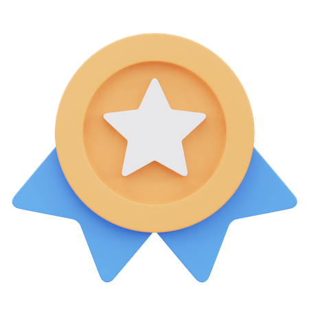 Medal  3D Icon