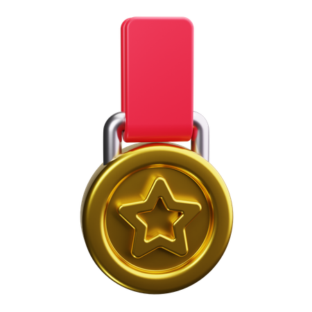 Medal  3D Icon