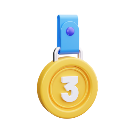 Medal  3D Icon