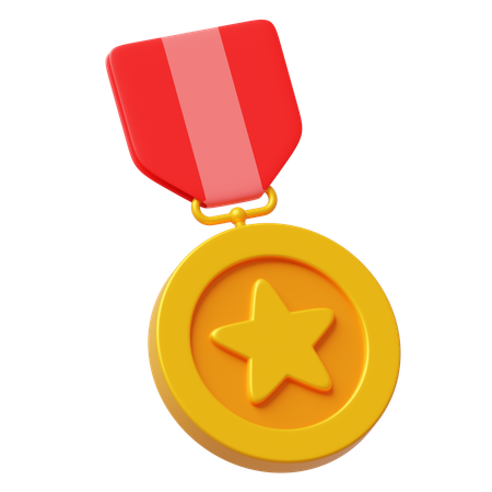 Medal  3D Icon