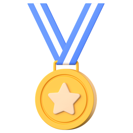 Medal  3D Icon
