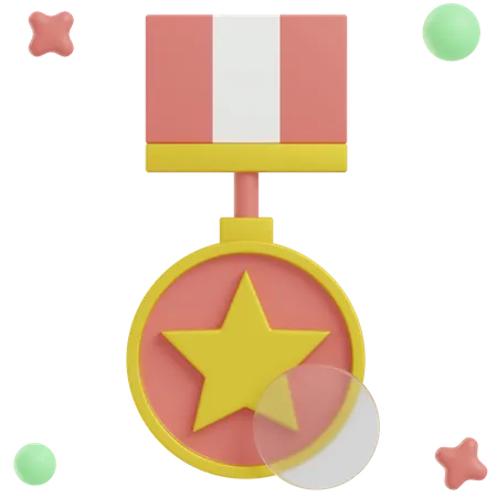 Medal  3D Illustration