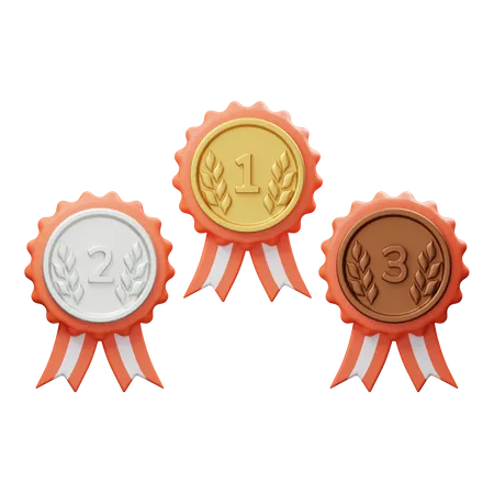 Medal  3D Illustration